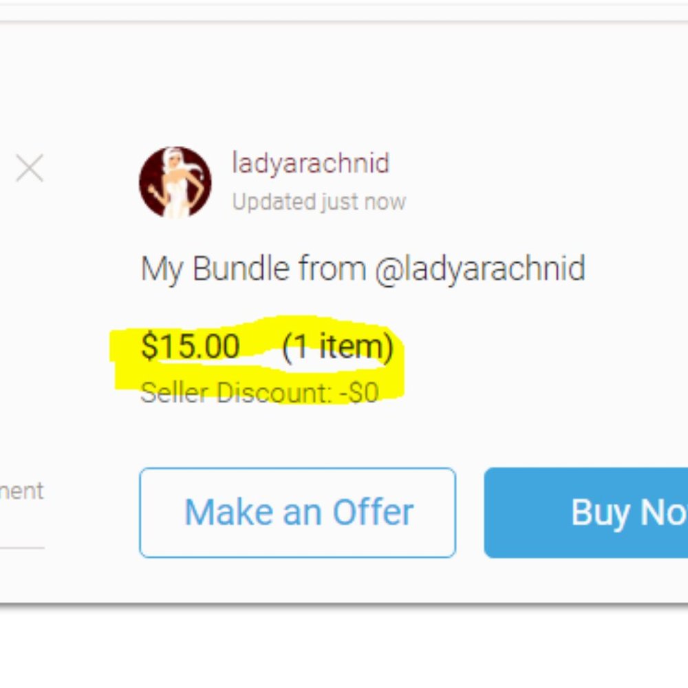 AUTOMATIC 10% OFF BUNDLES IN MY CLOSET! SAVE $$$ ON SHIPPING! - Picture 5 of 5